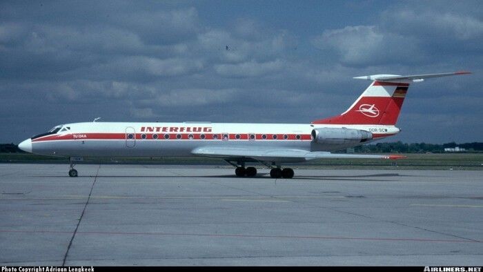 軍*姿様 Herpa Interflug Tupolev 134A 1/500 Wings900 - Herpa Interflug Tupolev Tu-134A 1:500