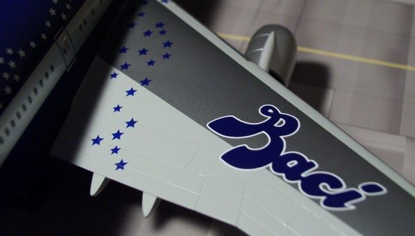 herpa wings｜Alitalia航空｜B747-200｜バッチチョコ Herpa Wings Alitalia Airline B747-200 Batch Chocolate | eBay