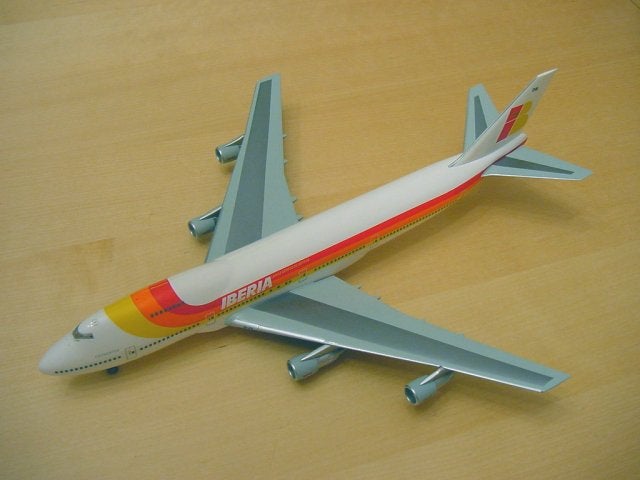 Wings900 - Herpa Iberia Boeing 747-200 1:200