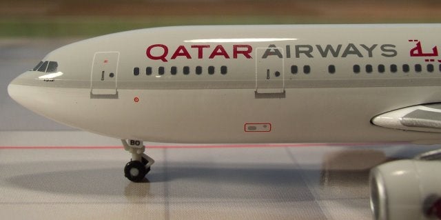 Herpa Wings - Airbus A380 Qatar Airlines Jet Airplane Scale
