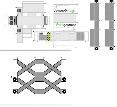 airport terminal paper model airport terminal paper model