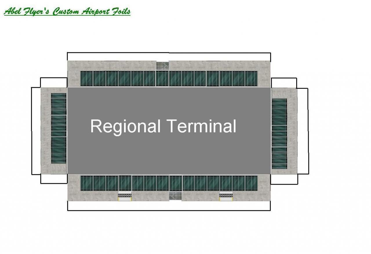 paper airport terminal paper airport terminal
