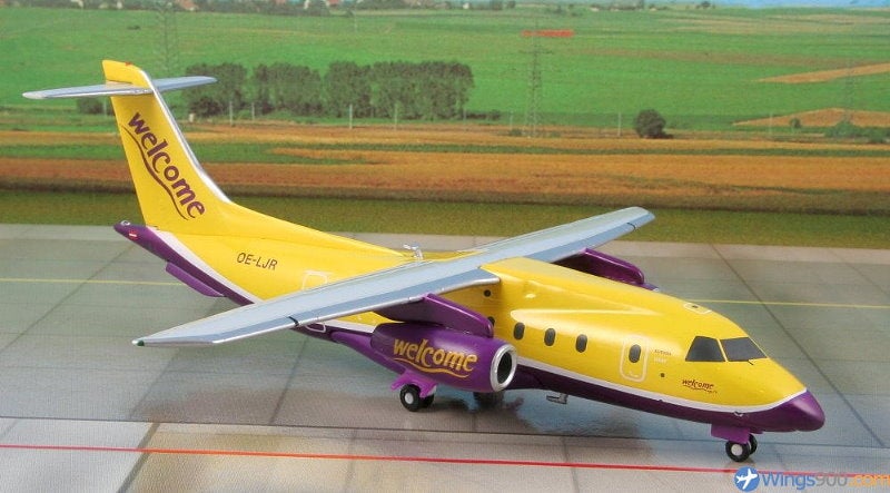 ブリティッシュ　Dornier Do 328 JET herpa 1/500 Wings900 - Herpa ADAC Dornier 328 JET 1:500
