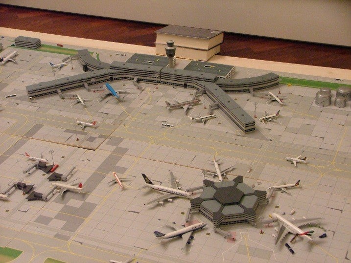 Herpa airport diorama - Wings900 Model 