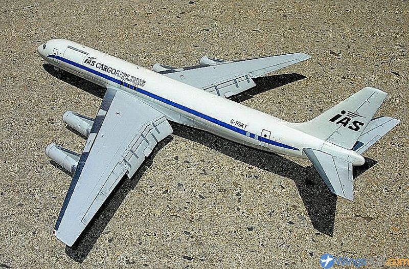 Doyusha 1/100 Mcdonnell Douglas DC-8 Forever JAL Vintage