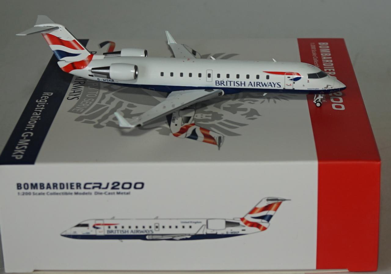 NG Models 1:200 American Eagle Bombardier CRJ-200ER "N220PS" 52017 