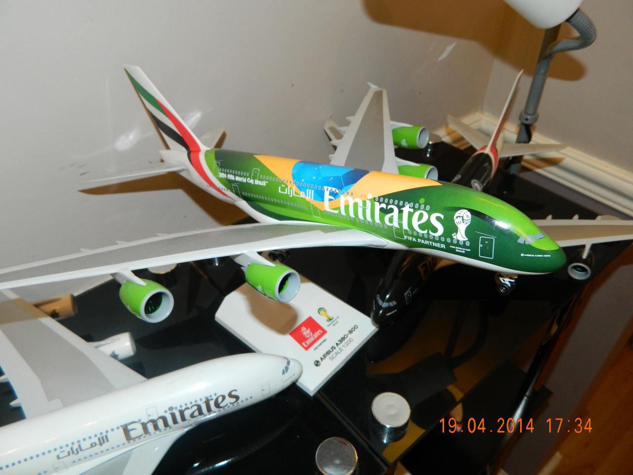 Emirates 'Brazil World Cup' A380 - Wings900 Discussion Forums